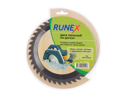 Диск пильный по дереву 180мм*40 зуб*20/16мм "RUNEX" 551007, шт