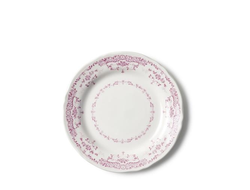 Тарелка мелкая 15,6 см, цвет декора розовый