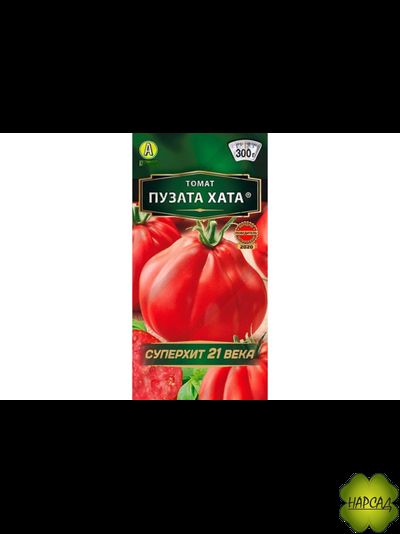 ТОМАТ "ПУЗАТА ХАТА" (1,7 м, 400 г) САХАРИСТЫЕ!