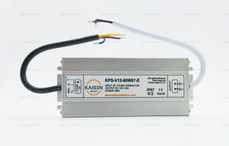 ИПН  Kaisen KPS-V12-60W67-E  (12V, 5A, 60W, IP67)