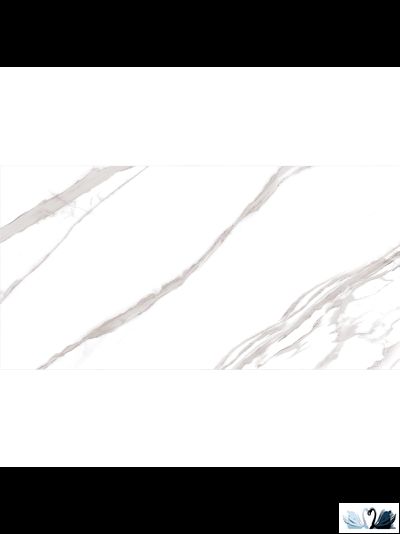 Керамогранит Staro Palacio Remix Statuario 60х120 см белый глянцевый