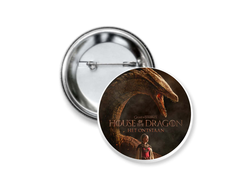 Значок закатной Дом Дракона, House of the Dragon №1