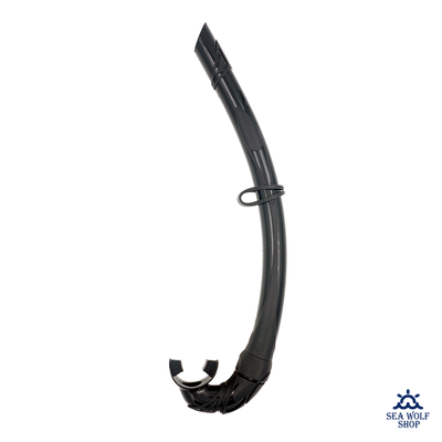 Маска для дайвинга с трубкой Комплект Sea Wolf белый силикон