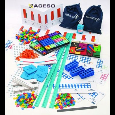 Базовый набор Numicon для занятий с детьми 5-7 лет (индивидуальный)