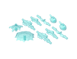 Power Bursts, 10 in Bag Multipack, Trans-Light Blue (35032 / 6218842 / 6336606)