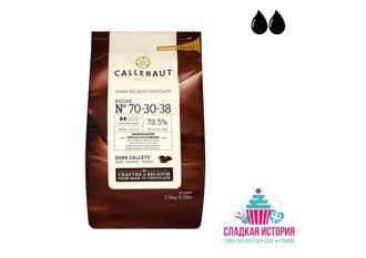 Бельгийский горький шоколад &quot;Callebaut&quot;, 100 гр