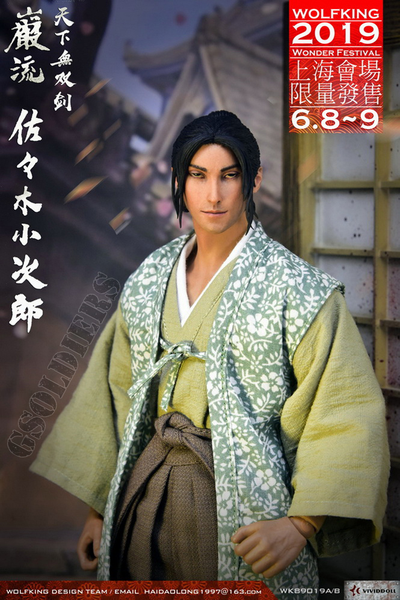 Сасаки Кодзиро Коллекционная фигурка 1/6 Scale SASAKI 2019WF, Standard edition (WK89019B) WOLFKING