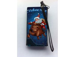 Универсальный чехол на телефон с символикой "Быка" №14