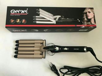 Плойка для волос 5 волн Gemei GM-2933 Professional Curling Iron