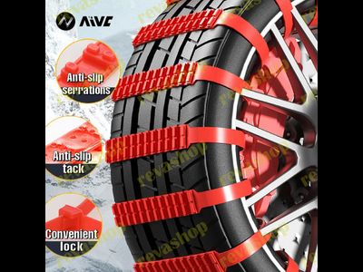 Противоскользящие антипробуксовочные браслеты стяжки цепи для автомобильных колёс шин