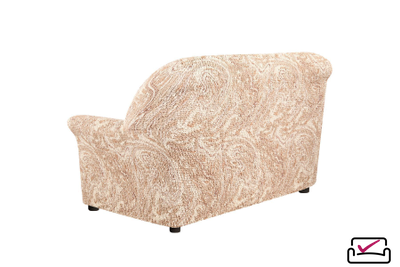 Чехол на 2х местный диван Виста Буше. Защита для мягкой мебели от животных. Хлопок.ИТАЛИЯ