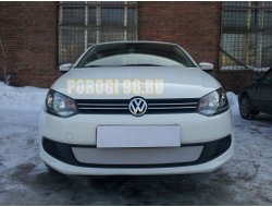 Защита радиатора Volkswagen Polo седан 2010-2014 chrome