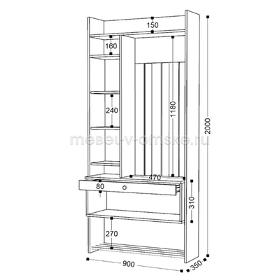 Прихожая Гретта Эльза-2