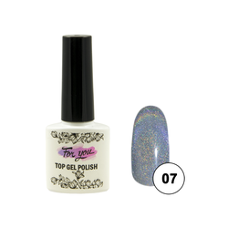 Гель-лак FOR YOU Cat's eye RAINBOW № 07