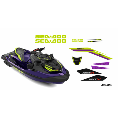 Наклейки на Гидроцикл SeaDoo BRP RXT RXP 215 260 300 Заводские Стандартные #4545