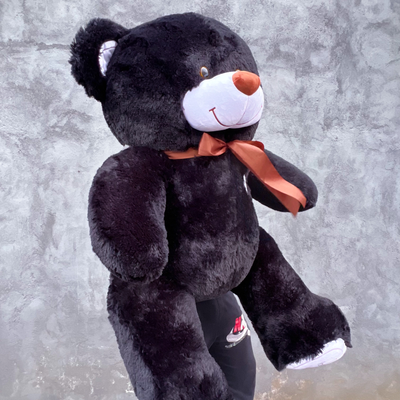 Большой плюшевый медведь 160 см черный Феликс