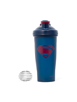 Бутылка шейкер Super Hero, Superman 700мл, + шарик-пружинка JL916-600SM