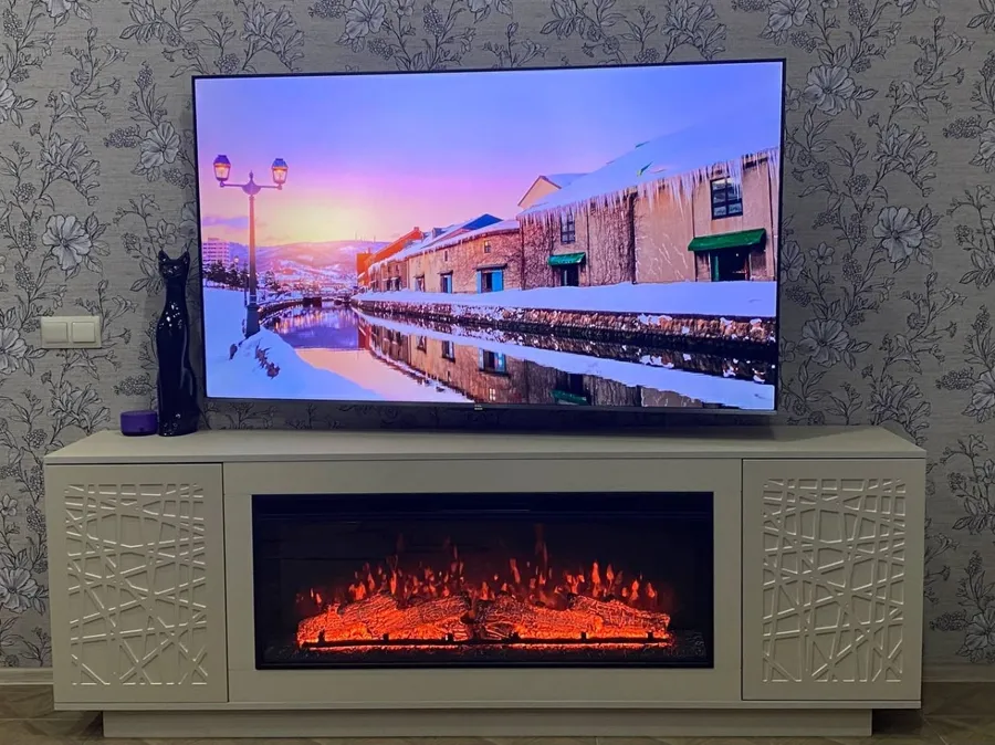 Линейный электрокамин Майами