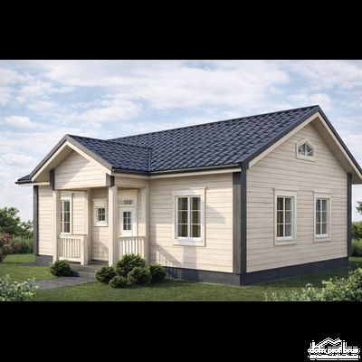 Древесный 84м2 12х7