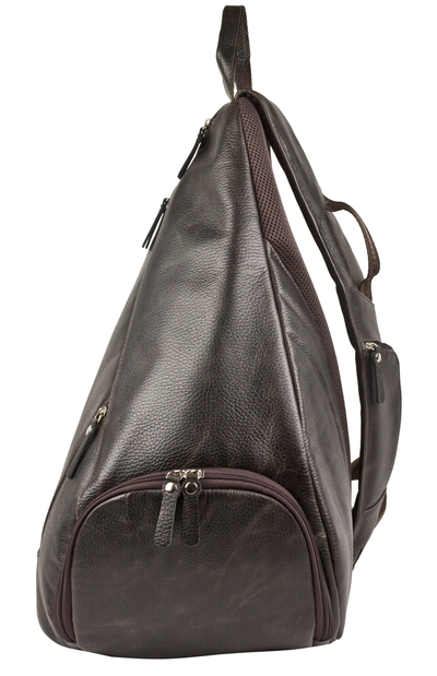 Кожаный рюкзак Mongardino brown (арт. 3100-04)