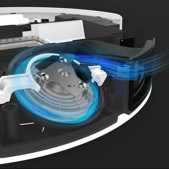 Увеличенная мощность всасывания 1800 Па Xiaomi Xiaowa E20