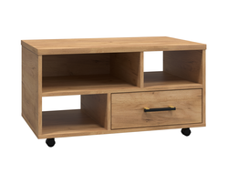 Гостиная ВИКТОРИЯ - Стол журнальный ВИ-60 Дуб Крафт золотой