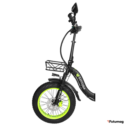Электровелосипед SYCCYBA H2 (F11) 20AH зеленый
