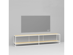 Тумба TV stand 200 lite 2 white светлый дуб