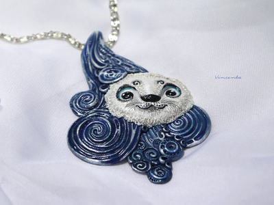 "Дух Северного Моря. Баллада о Бельке" - фэнтези-подвеска в кельтском стиле