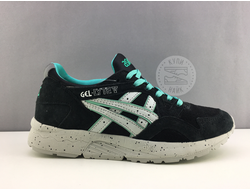 Asics GEL LYTE 5 черные с бирюзовым (36-40) Арт. 008М(I)