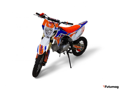 Питбайк MOTAX MX 125 Белый-оранжевый