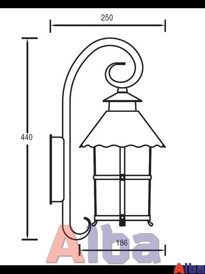 Caior 1 81502 18 Парковый светильник