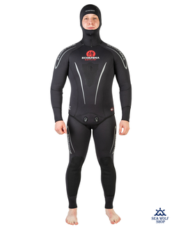 Гидрокостюм неопрен 9мм Scorpena Samurai-2 Yamamoto р.XL-52/54