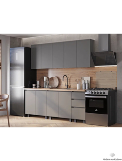 Честер 2,0 Кухонный гарнитур Графит