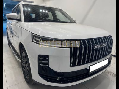Пороги с накладным листом Папа Тюнинг d53 для JAECOO J6 2026-