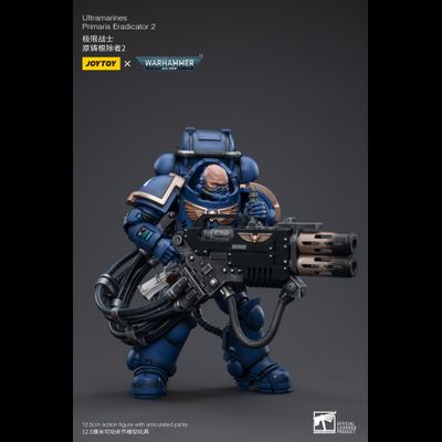 Примарис Эрадикатор Ультрамаринов (Warhammer 40k) - КОЛЛЕКЦИОННАЯ ФИГУРКА 1/18 Ultramarines Primaris Eradicator2 (JT3532) - JOYTOY