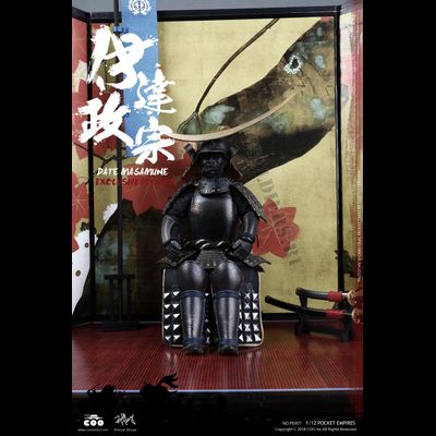 Самурай Датэ Масамунэ (Эксклюзивная версия) - Коллекционная фигурка 1/12 PALM EMPIRES - DATE MASAMUNE (EXCLUSIVE EDITION) (PE007) - COOMODEL