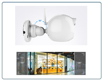 NeoCoolcam, уличная IP WiFi/LAN видеокамера с DVR, с аудио-каналом, Full HD 2 Mp (APP для Android)