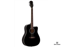 PHIL PRO AS - 4104 BK Акустическая гитара Вестерн 41" с вырезом