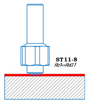 алмазный выглаживатель, diamond burnishing tool, diamant glatten werkzeug, cogsdill, ecoroll tool