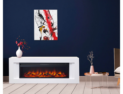 Линейный электрический камин Line