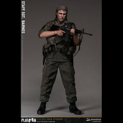 ПРЕДЗАКАЗ - Сержант Боб Барнс ("Взвод", Platoon) - Коллекционная ФИГУРКА 1/6 scale Platoon Vietnam War U.S. Army Staff Sergeant Barnes (DMS045) - DAMTOYS ?ЦЕНА: 31700 РУБ.?