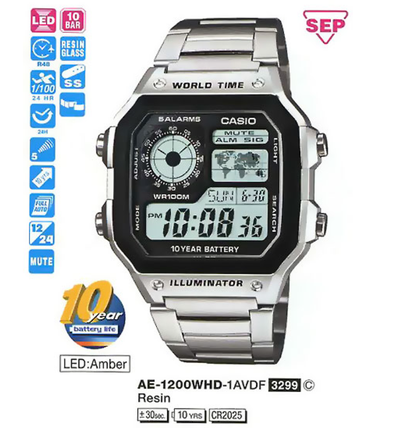 Casio AE 1200WHD 1A