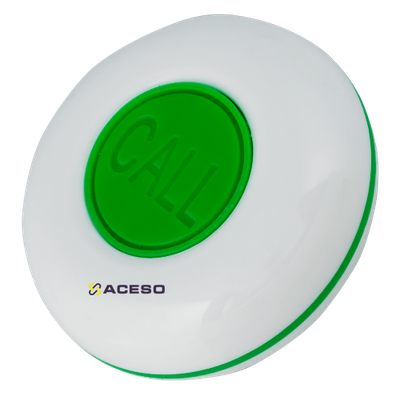 K-O1-PLUS ВЛАГОЗАЩИЩЁННАЯ КНОПКА ВЫЗОВА (БЕЛЫЙ/ЗЕЛЁНЫЙ)