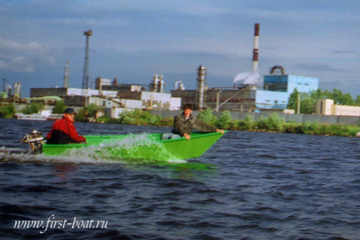 Весельно-моторная лодка Щука