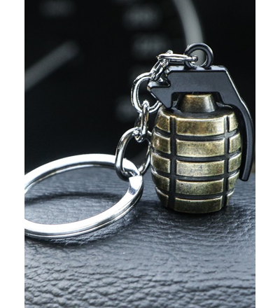 Брелок «ГРАНАТА», металл БРОНЗА