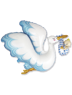 Аист с мальчиком (96 см)