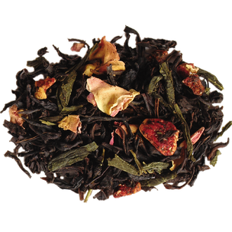 Чай чёрный ароматизированный FORSMAN - Земляника со сливками