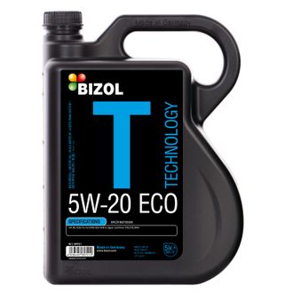 НС-синтетическое моторное масло &quot;BIZOL TECHNOLOGY&quot; 5W20 ECO, 5 л