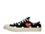 Кеды Converse Comme des GARÇONS черные низкие в горошек в Хабаровске